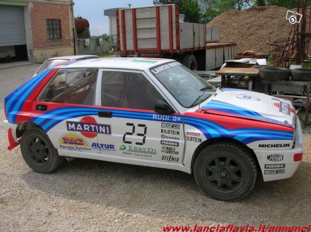 LANCIA DELTA MARTINI EVOLUZIONE DA COMPETIZIONE