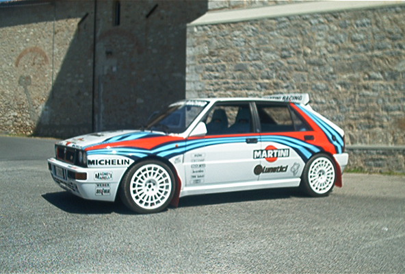 lancia delta evoluzione look