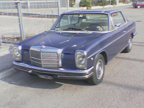 Mercedes 250ce coup #7