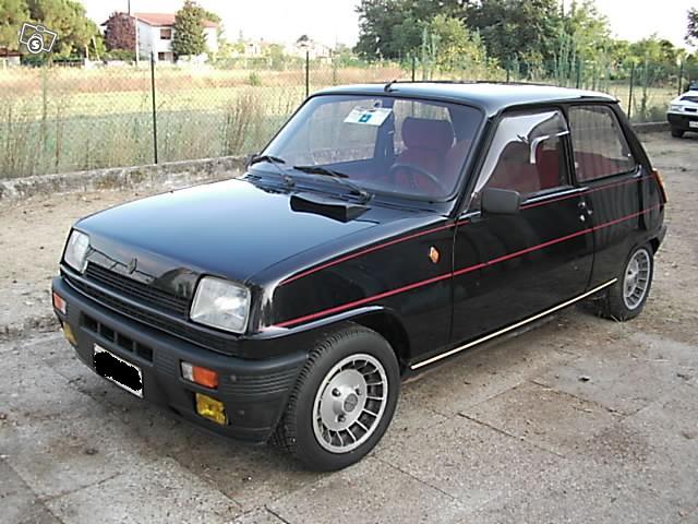 RENAULT R5 alpine Turbo