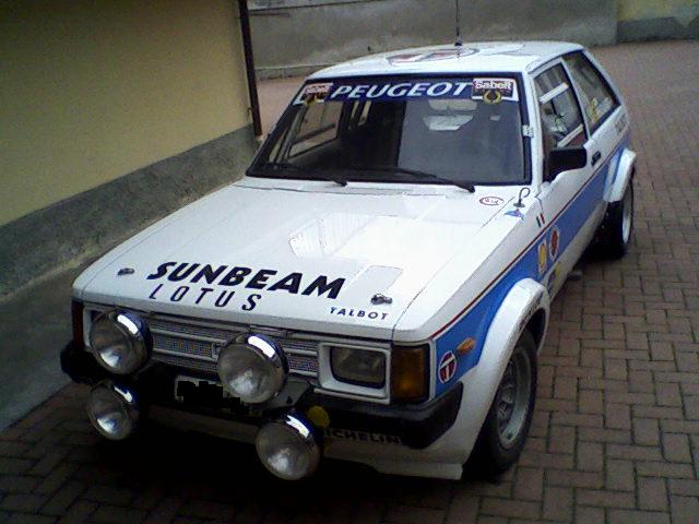 Ci sono altri annunci su TALBOT SUNBEAM LOTUS GRUPPO B 1981 clicca qui 