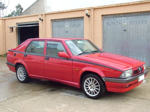 alfa romeo 75 twin spark serie numerata