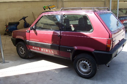 Fiat Panda 4x4 Sisley. FIAT PANDA 4x4 SISLEY