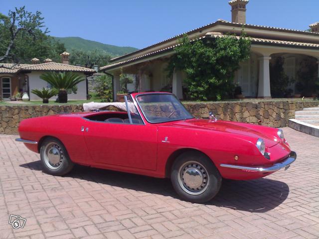 alfa giulia fiat 850 spider