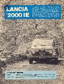 Visualizza pag01 - Lancia 2000 i.e.